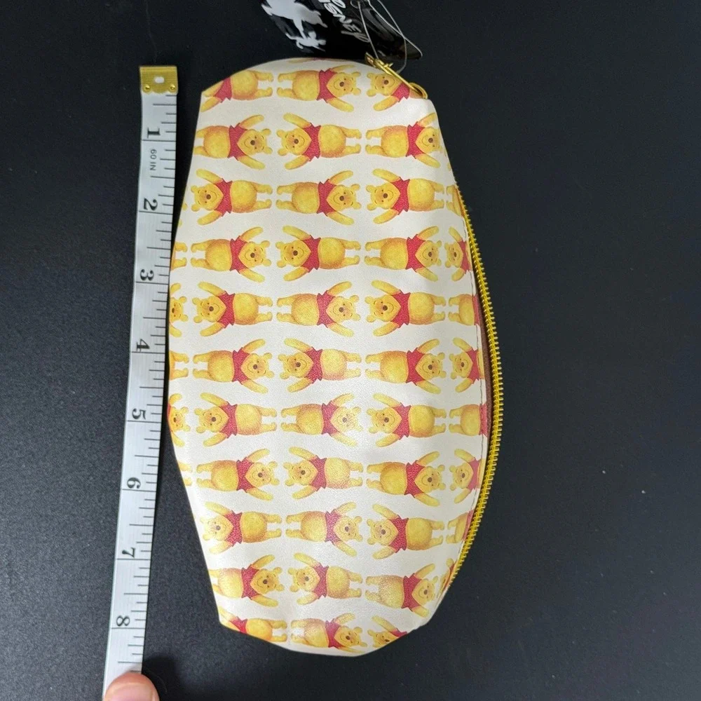 Disney Winnie the Pooh Pencil Case Unisex OS Cream All Over Print NWT